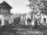 Park Maksimir 1931. godine, švicarska kuća, golf